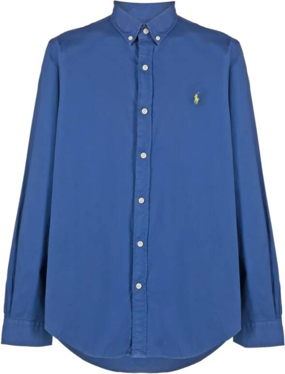 Ralph Lauren Casual Donkerblauw Polo Shirt Blue Heren