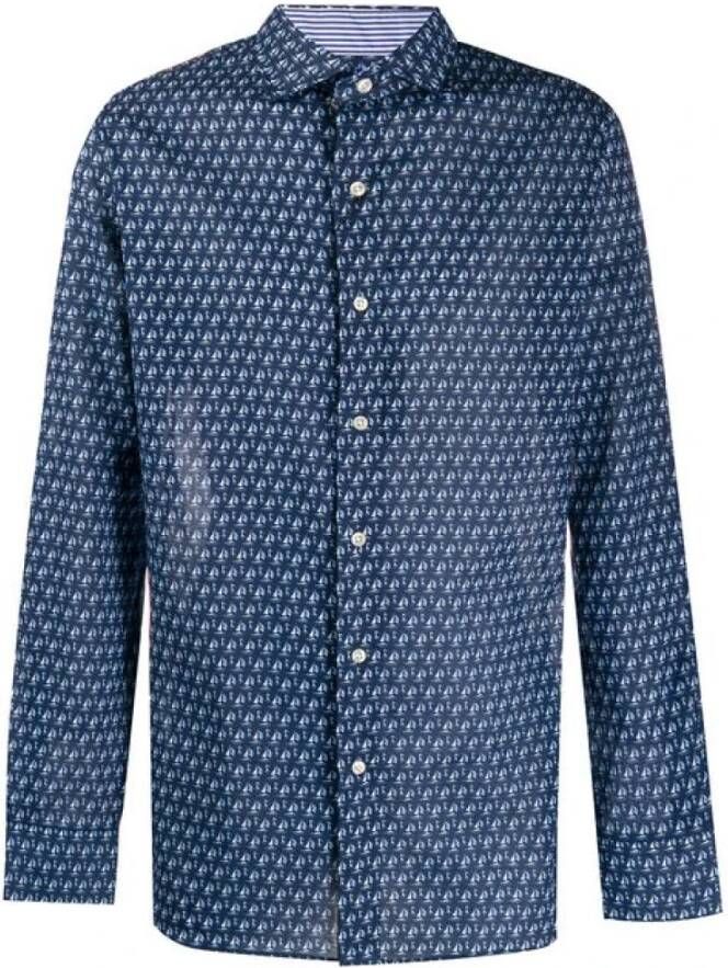 Polo Ralph Lauren Casual overhemd Blauw Heren