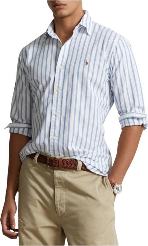 Polo Ralph Lauren Overhemd Lange Mouw CHEMISE COUPE DROITE EN OXFORD