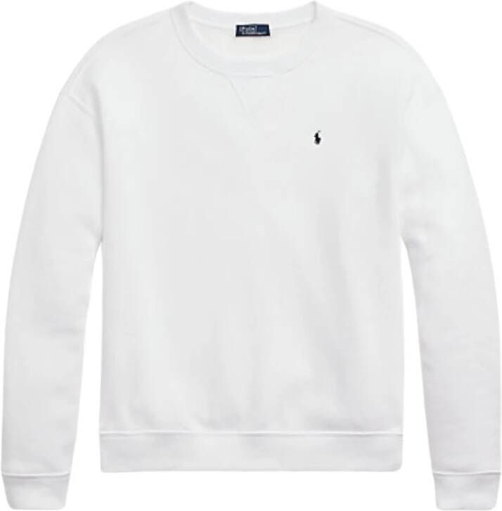 Polo Ralph Lauren Casual Ronde Hals Sweatshirt voor Dames Wit Dames