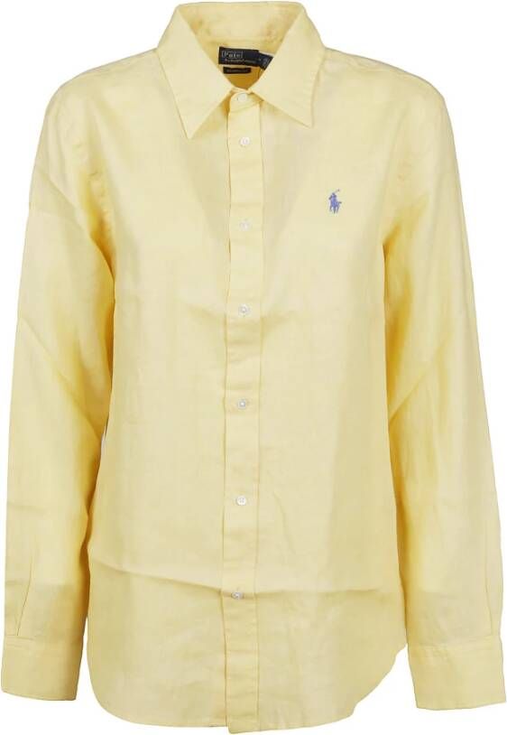 Polo Ralph Lauren Casual Shirts Geel Dames