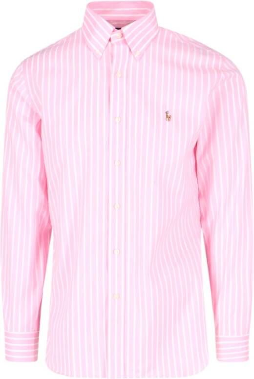 Polo Ralph Lauren Casual Shirts Roze Heren