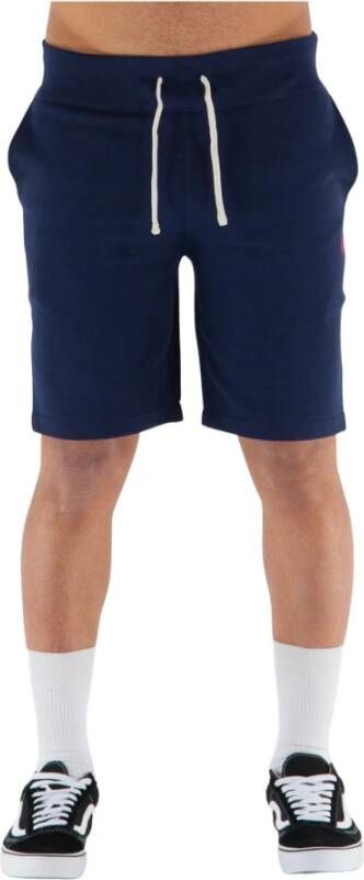 Ralph Lauren Katoenen Shorts met Polo Pony Motief Blue Heren - Foto 4