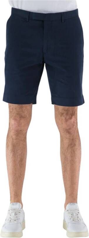 Ralph Lauren Donkerblauwe Casual Shorts voor Mannen Blue Heren