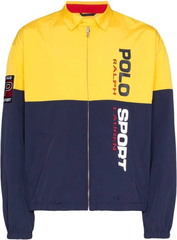 Ralph Lauren Stijlvolle Sport Windbreaker Jas Meerkleurig Heren