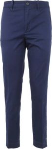 Polo Ralph Lauren Cropped Trousers Blauw Dames