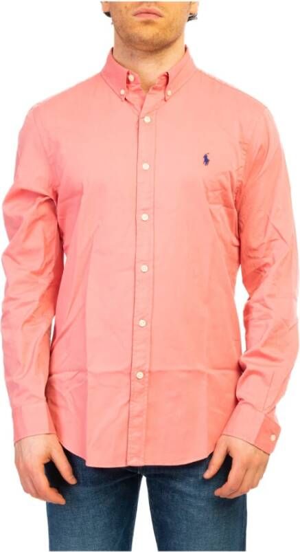 Polo Ralph Lauren Formal Overhemd Roze Heren