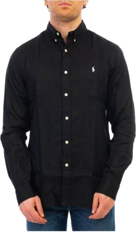 Polo Ralph Lauren Formal Overhemd Zwart Heren