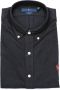 Ralph Lauren Zwarte Polo Shirt met Klassieke Kraag en Knoopsluiting Black Heren - Thumbnail 2