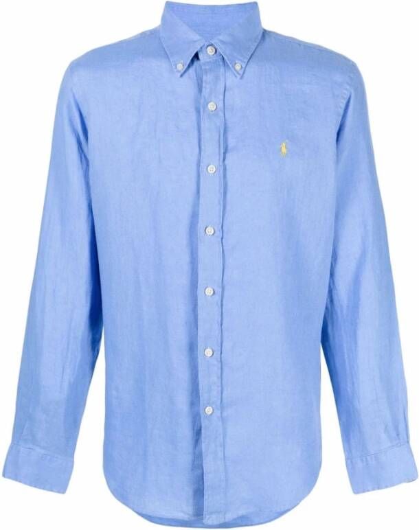 Polo Ralph Lauren Formal Shirts Blauw Heren