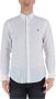 Polo Ralph Lauren Mannen linnen shirt op maat gemaakte lange arm Wit Heren - Thumbnail 2