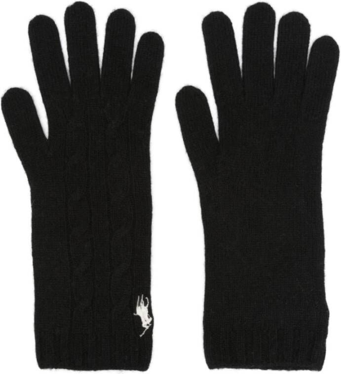 Polo Ralph Lauren Gloves Zwart Dames