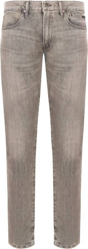 Polo Ralph Lauren Grijze Katoenen Jeans Model 710683345 Grijs Dames