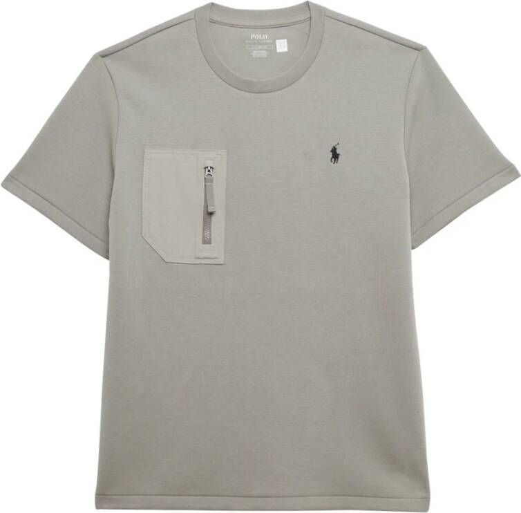 Polo Ralph Lauren Grijze Regular Fit T-Shirt Grijs Heren
