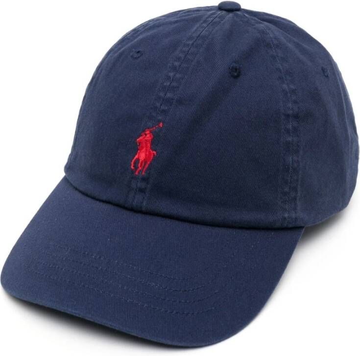 Polo Ralph Lauren Sport Cap Carmel Unisex Caps blauw Maat ONE SIZE Accessoires - Foto 11