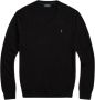 POLO Ralph Lauren fijngebreide wollen pullover met logo en borduursels polo black - Thumbnail 2