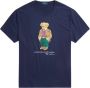 Polo Ralph Lauren Klassiek Cruise Navy Hrtg Bear T-Shirt voor Heren Blue Heren - Thumbnail 1