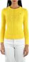 Ralph Lauren Gele Sweaters Klassieke Stijl Yellow Dames - Thumbnail 1