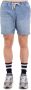 Polo Ralph Lauren Shorts Elastische Taille Denim Shorts met Pony Logo Blue - Thumbnail 1