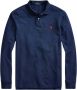 Polo Ralph Lauren Polo Shirt Lange Mouw POLO AJUSTE DROIT EN COTON BASIC MESH LOGO PONY PLAYER - Thumbnail 2