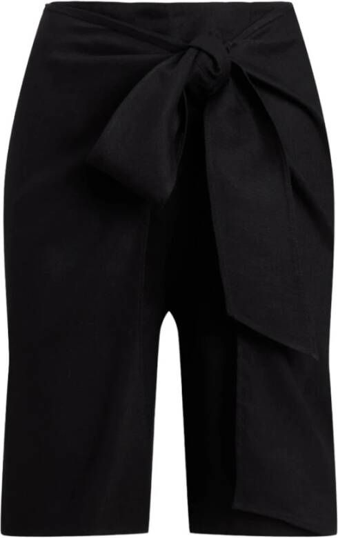 Polo Ralph Lauren Stijlvolle Lange Shorts voor Dames Black Dames