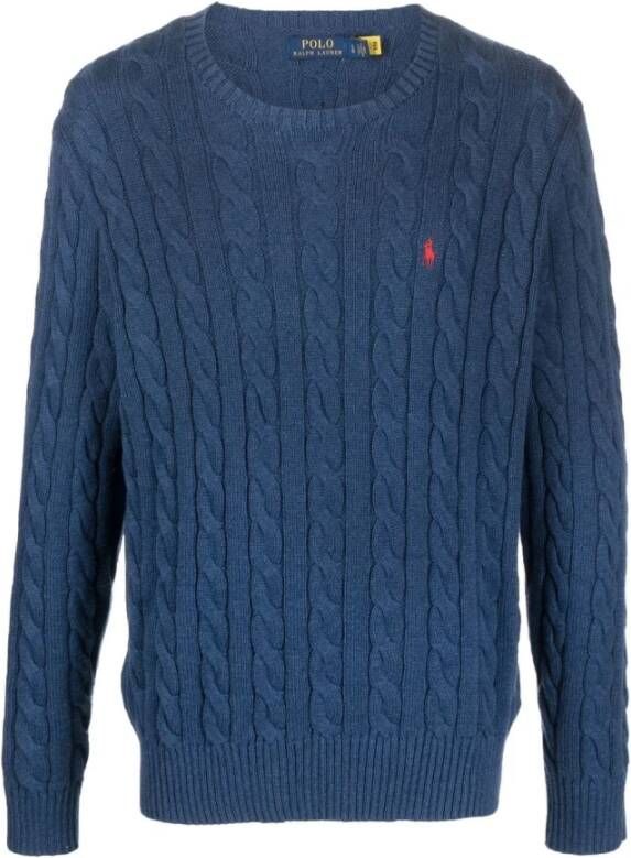 Polo Ralph Lauren Long Sleeve Sweater Blauw Heren