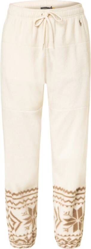 Polo Ralph Lauren Loose-fit jeans met stijlvolle print Beige Dames