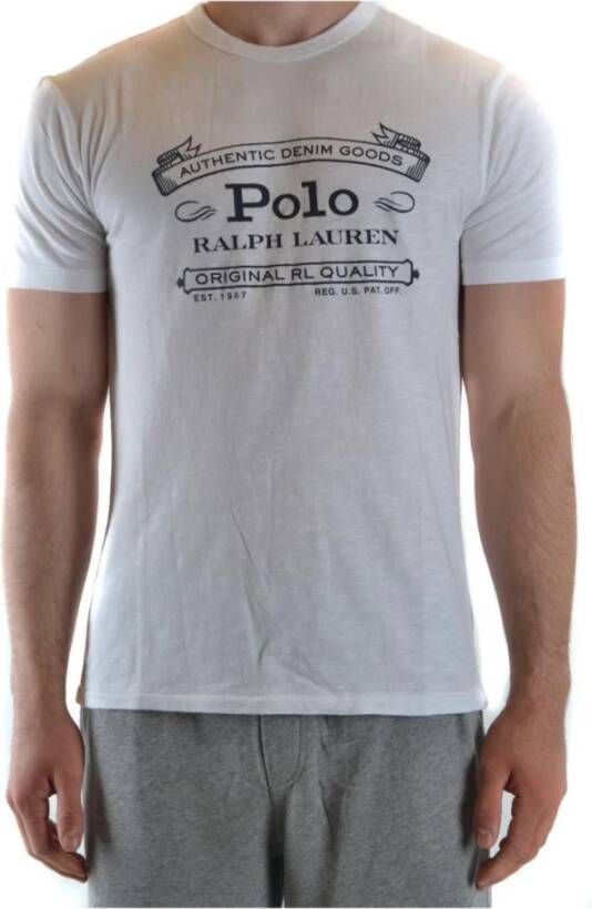 Polo Ralph Lauren Men& T-Shirt Wit Heren