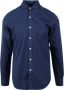 Polo Ralph Lauren Blauw Katoenen Italiaanse Kraag Shirt Blue Heren - Thumbnail 2