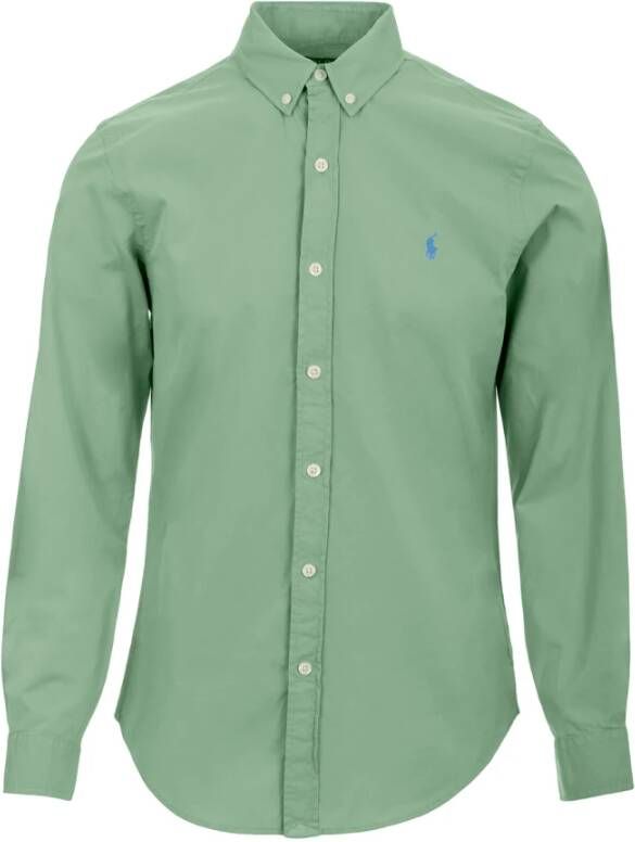 Polo Ralph Lauren Overhemd Groen Heren