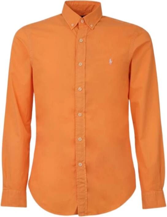 Polo Ralph Lauren Overhemd Oranje Heren