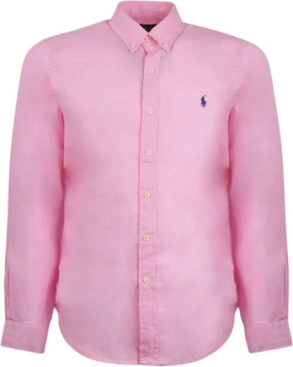 Polo Ralph Lauren Overhemd Roze Heren