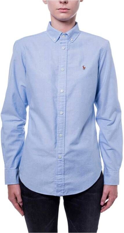 Polo Ralph Lauren Oxford -shirt Blauw Dames