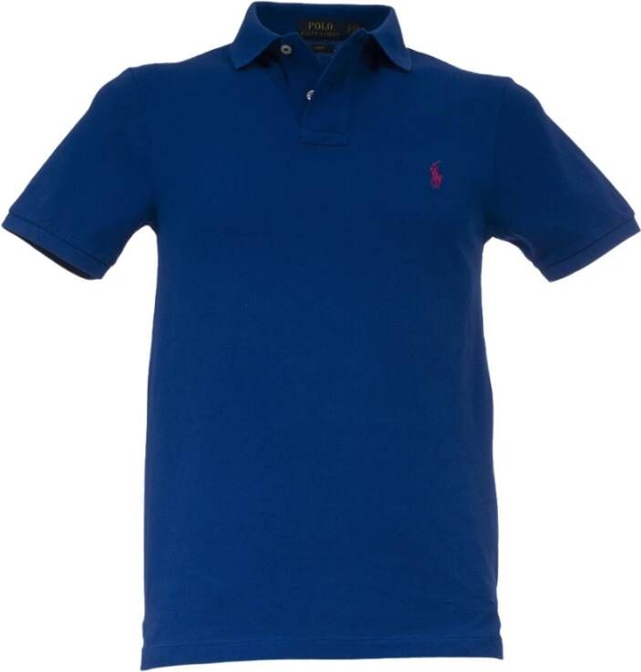 Polo Ralph Lauren Polo MC Blauw Heren