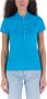 Ralph Lauren Blauw Polo Shirt met Iconisch Pony Borduurwerk voor Vrouwen Blue Dames - Thumbnail 1