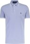 Polo Ralph Lauren Custom slim fit poloshirt met labelstitching - Thumbnail 1