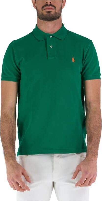 Polo Ralph Lauren Polo Shirt Korte Mouw POLO AJUSTE SLIM FIT EN COTON BASIC MESH