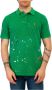 Polo Ralph Lauren Klassiek Poloshirt met Uniek Multicolor Spray Effect Green Heren - Thumbnail 1