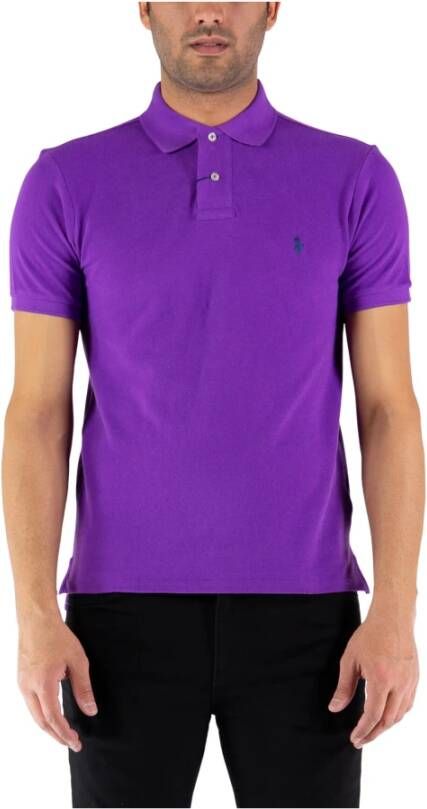 Polo Ralph Lauren Polo Shirt Purple Heren