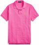 Polo Ralph Lauren Roze Slim Fit Polo met korte mouwen Pink Heren - Thumbnail 1
