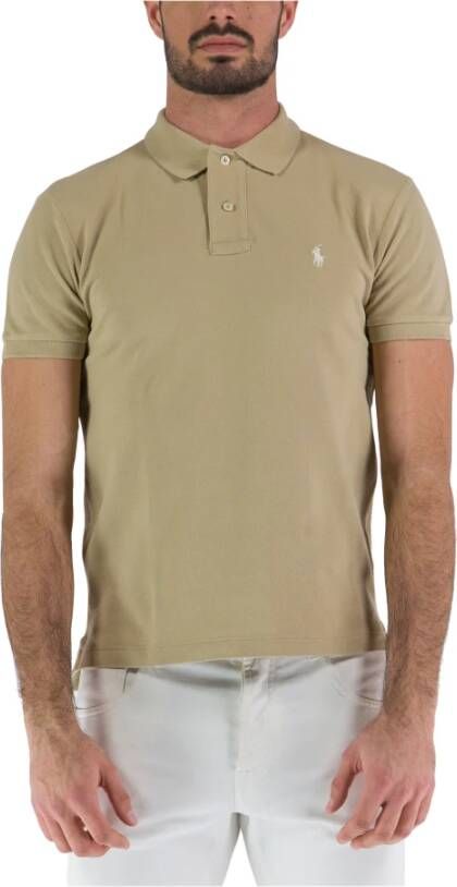Polo Ralph Lauren Polo Shirts Beige Heren