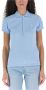 Polo Ralph Lauren Poloshirt van puur katoen met labelstitching model 'JULIE' - Thumbnail 2