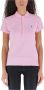 Polo Ralph Lauren Poloshirt van puur katoen met labelstitching model 'JULIE' - Thumbnail 7