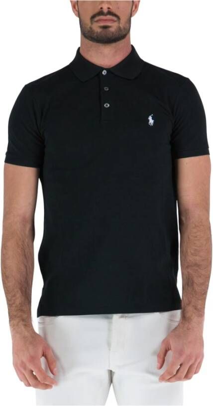 Polo Ralph Lauren Polo Shirts Zwart Heren