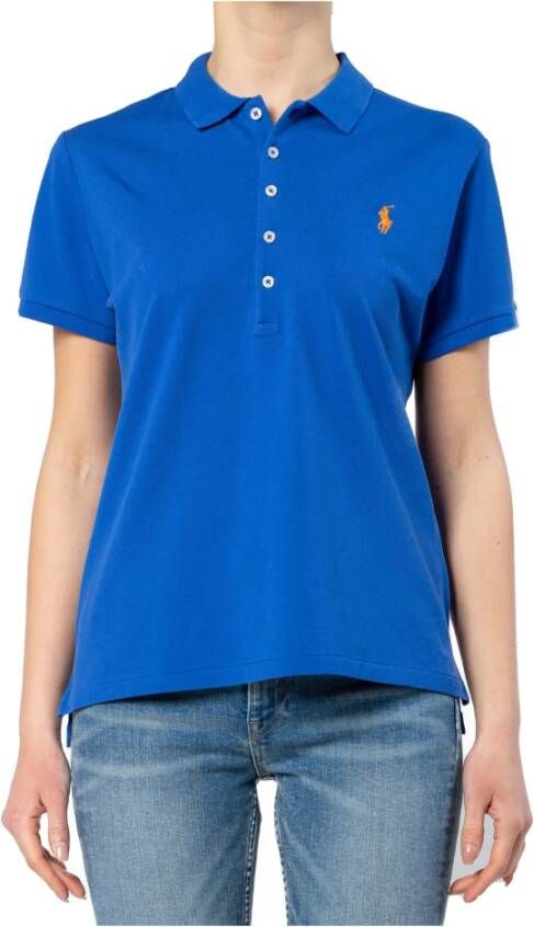 Polo Ralph Lauren Poloshirt Blauw Dames