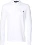 Polo Ralph Lauren Lange Mouw Polo Shirt voor Heren Wit Heren - Thumbnail 2