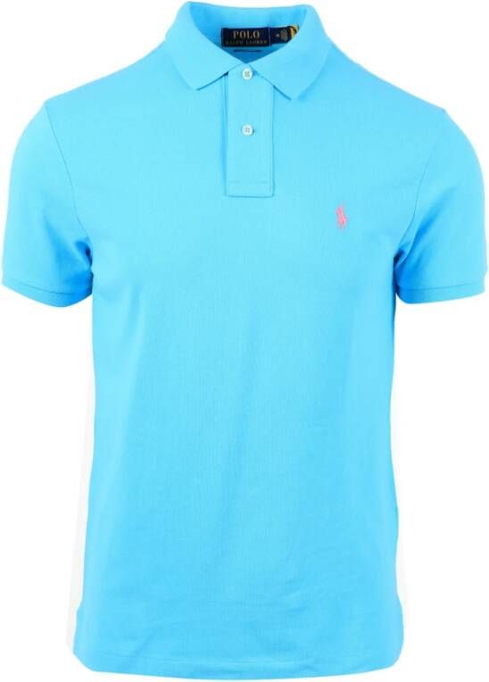 Polo Ralph Lauren Turquoise Polo T-shirts en Polos Blue Heren