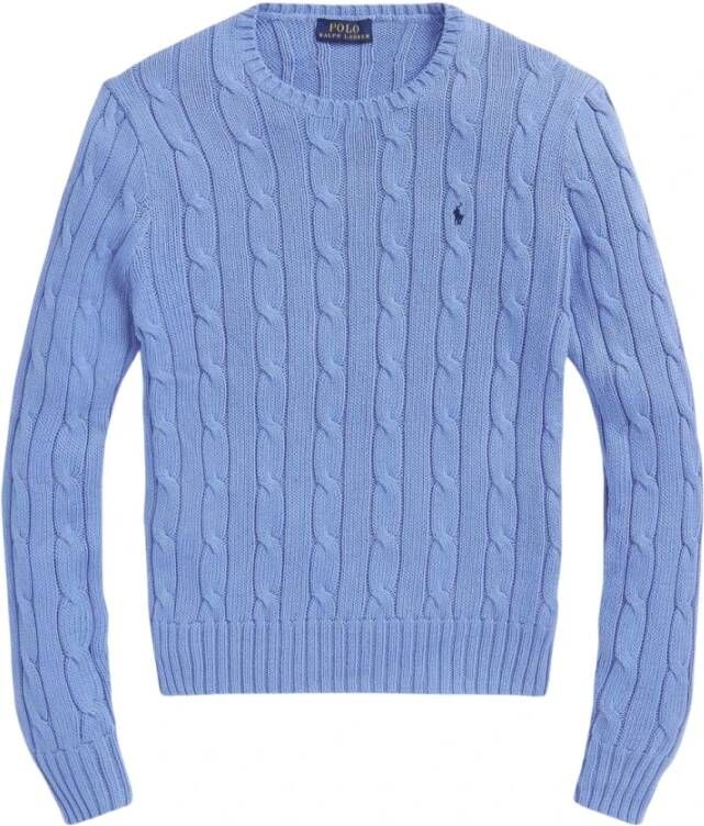 Polo Ralph Lauren Ronde hals gekweek Blauw Dames