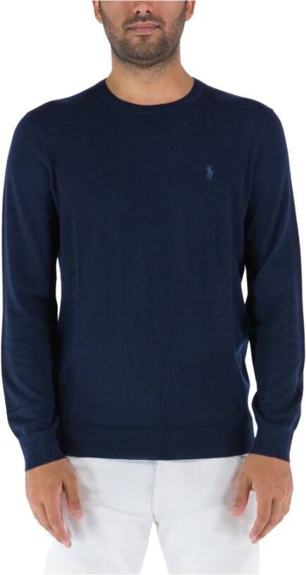 Polo Ralph Lauren Blauwe Sweaters LS SF CN Pp-Long Sleeve-Pullover Blauw Heren - Foto 9