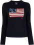 Ralph Lauren Dameskleding Sweatshirts Blauw Aw23 Blue Dames - Thumbnail 1